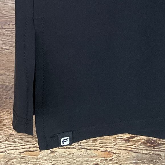 New Fabletics Liza Strappy Tank Top Solid Black Size Medium - Picture 8 of 10